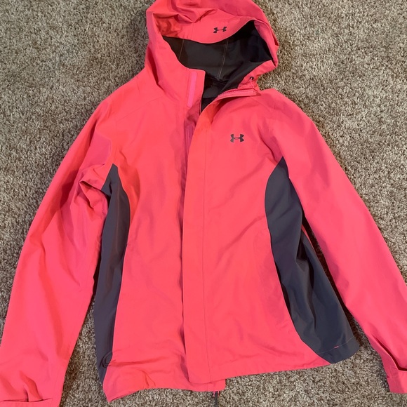 Under Armour Jackets & Blazers - Pink and grey under armor coat